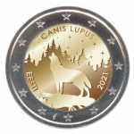 Estonia 2€ O Lobo 2021 